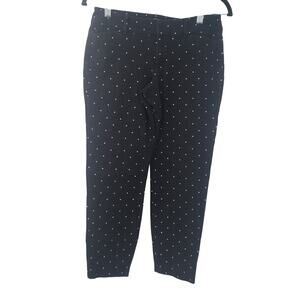 Old Navy Polka Dot Pixie Crop Capri Pants - Size 4